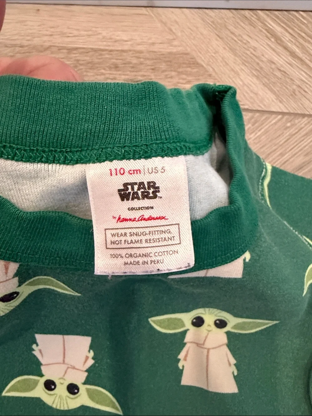 Hanna Star Wars Grogu (Baby Yoda) Jammie set